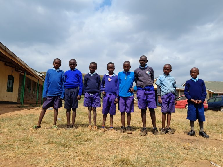 The boys that Lifesong Kenya keeps in school